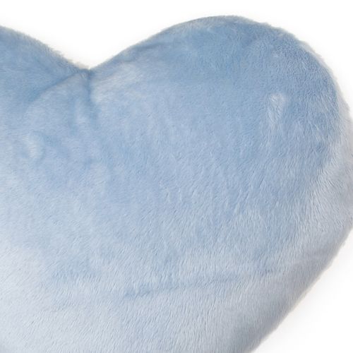 Almofada Coração Double Sherpa - AZUL