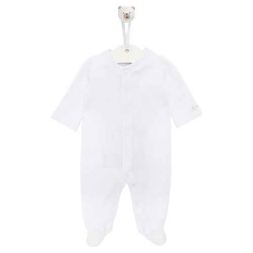 Macacão de Bebê Unissex I Love Mom - BRANCO