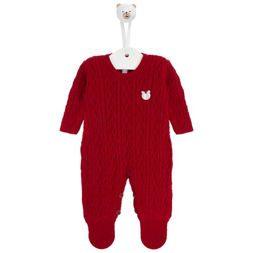Saída de Maternidade Unissex - VERMELHO