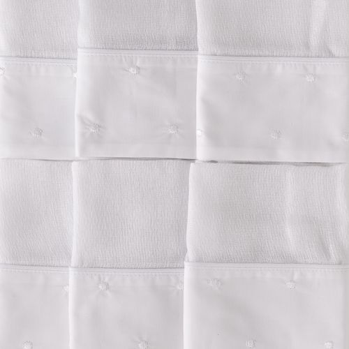 Fralda de Boca de Bebê com Bordado Poás - 6 Unidades - BRANCO