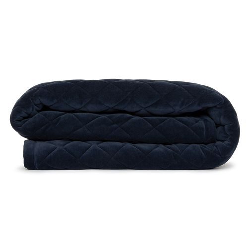 Colcha de Solteiro Matelassê 400 Fios - AZUL MARINHO