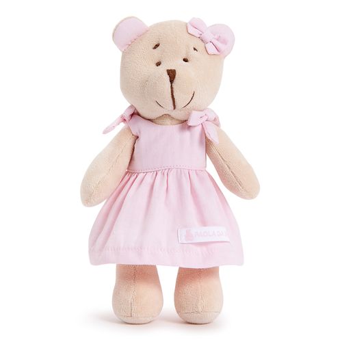 Pelúcia Urso Bimbi Articulado - Tamanho P - ROSA