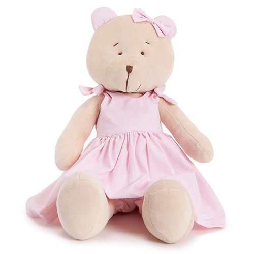 Pelúcia Urso Bimbi Articulado - Tamanho G - ROSA