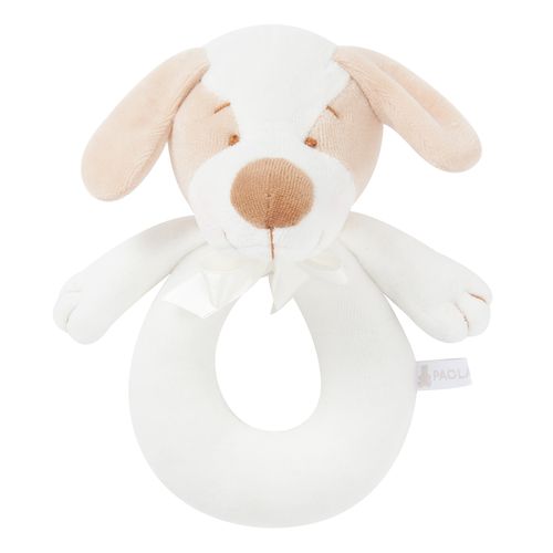 Chocalho Unissex Cachorro Luppi - BRANCO