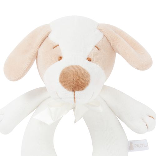 Chocalho Unissex Cachorro Luppi - BRANCO