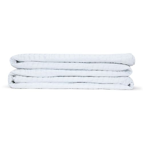 Colcha de Casal 400 Fios Matelada Quad - BRANCO