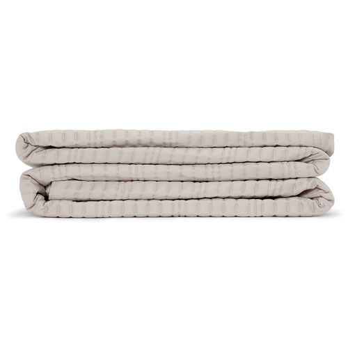 Colcha de Casal 400 Fios Matelada Quad - KAKI