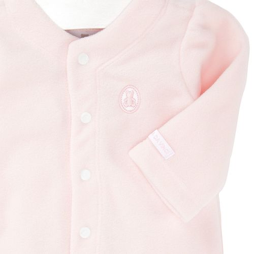 Macacão de Bebê Feminino Longo Coelho - ROSA