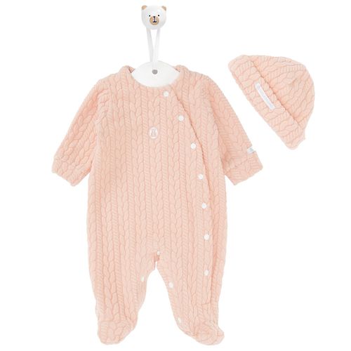 Macacão de Bebê Feminino Longo Tranças - ROSE
