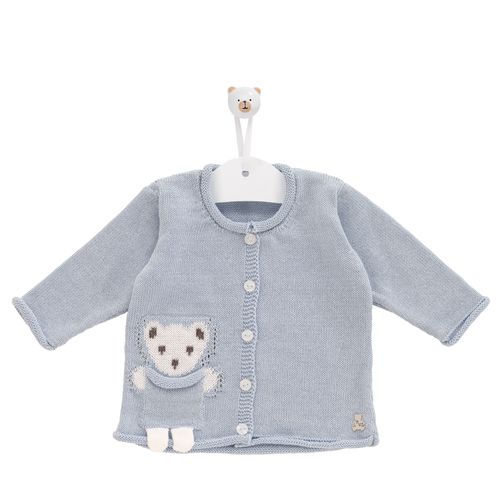 Saída de Maternidade Masculina Ursinho Bimbi - AZUL