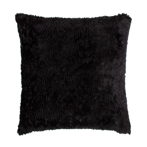 Almofada Decorativa de Pelo - PRETO
