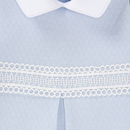 Conjunto de Saída de Maternidade Masculina com Manta Autore - AZUL BEBE