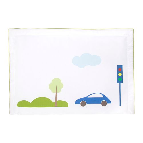 Porta Travesseiro de Algodão Egípcio 230 Fios Cidade - BRANCO