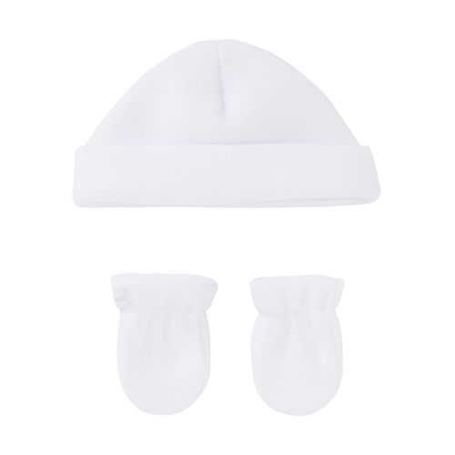 Conjunto Touca e Luvas em Microsoft - BRANCO
