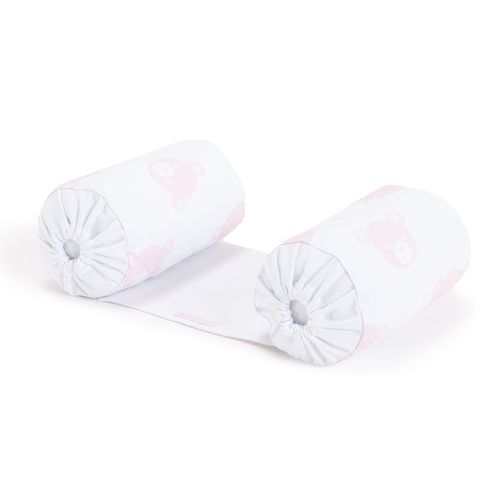 Rolinho Segura Bebê Urso Bimbi Matelassê - ROSA