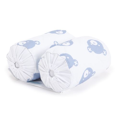 Rolinho Segura Bebê Urso Bimbi Matelassê - AZUL