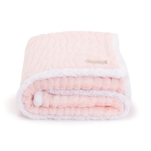 Manta Bebê Piazza Double Sherpa - ROSA BEBE