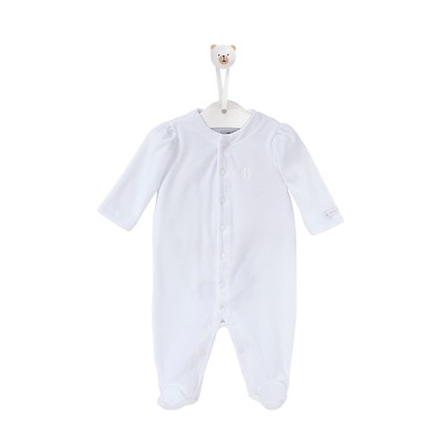 Macacão de Bebê Unissex Plush I Love Dad - BRANCO