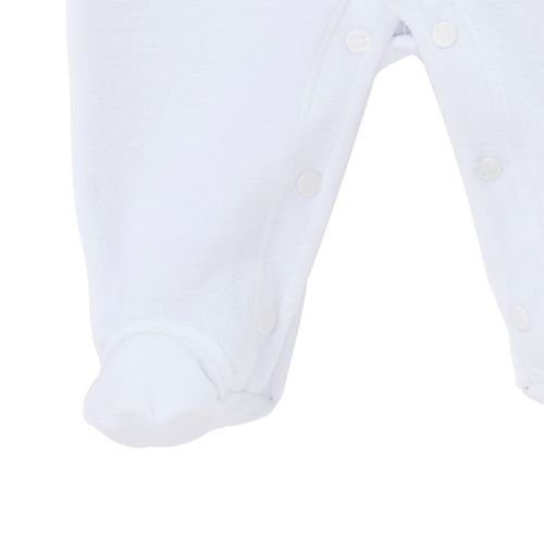 Macacão de Bebê Unissex Plush I Love Dad - BRANCO