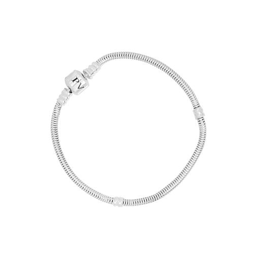 Pulseira Infantil Feminina Berloque Prata 925 - PRATA