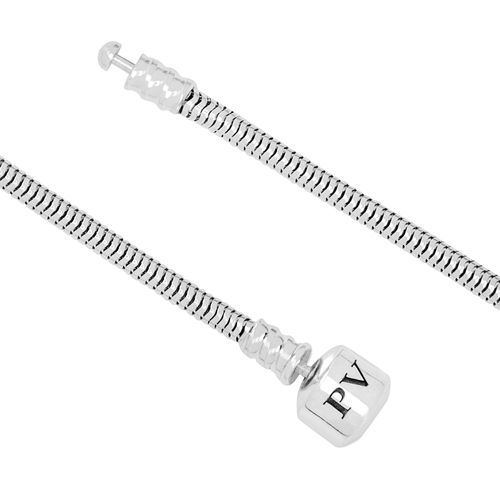 Pulseira Infantil Feminina Berloque Prata 925 - PRATA