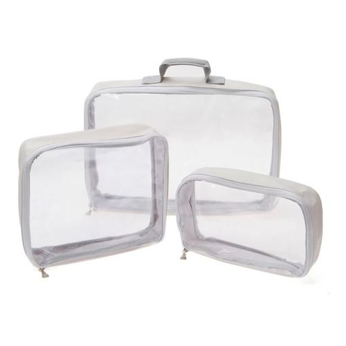 Kit Organizador de Mala de Bebê - BRANCO