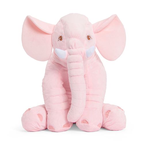 Pelúcia Elefante - Tamanho G - ROSA