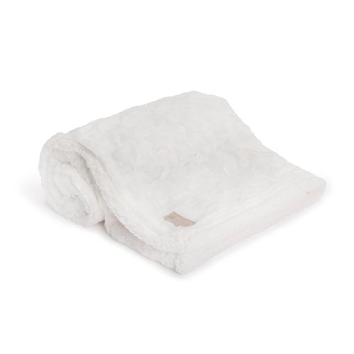 Manta de Bebê Double Sherpa Stella - BRANCO