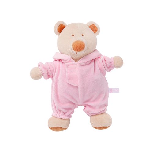 Pelúcia Urso com Roupão - Tamanho P e M - ROSA