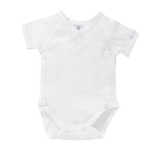 Body de Bebê Feminino Transpassado - BRANCO