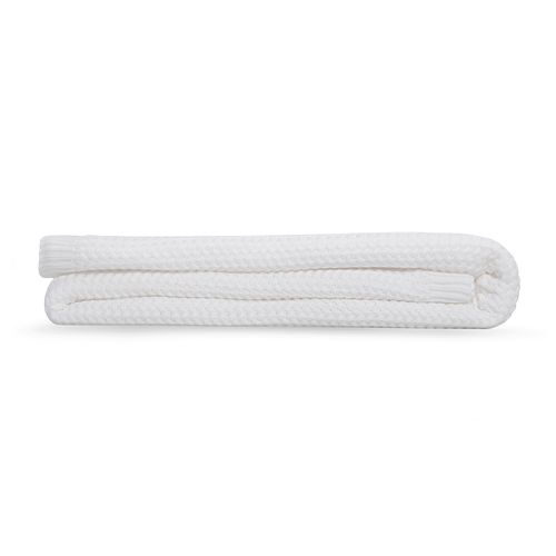 Manta de Tricot Cestaria - BRANCO