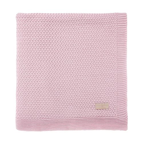 Manta de Tricot Cestaria - ROSE