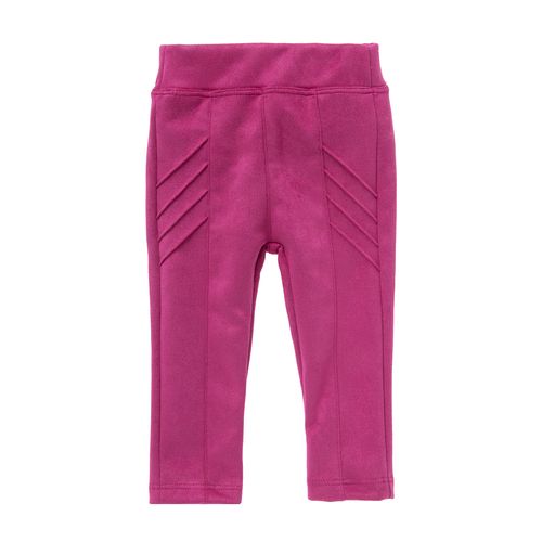 Legging de Bebê Feminina Suede com Nervuras - PINK