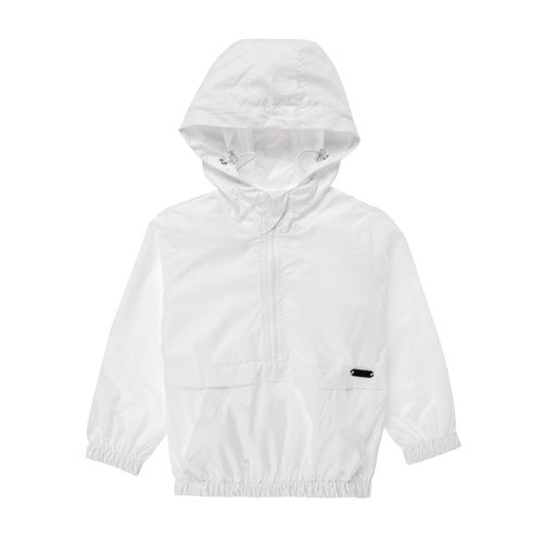 Jaqueta Corta Vento de Bebê Masculino - BRANCO