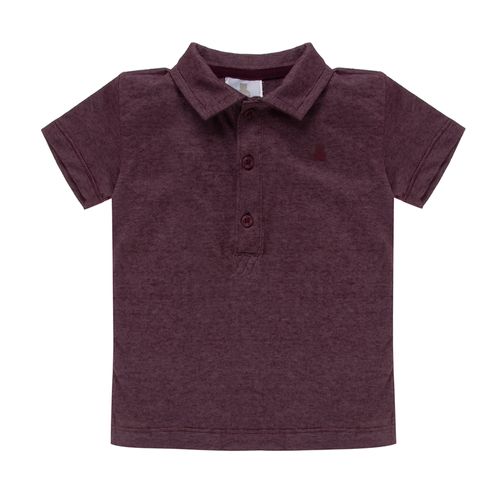 Camiseta Polo de Bebê Masculina Manga Curta Malha Rocket - UVA