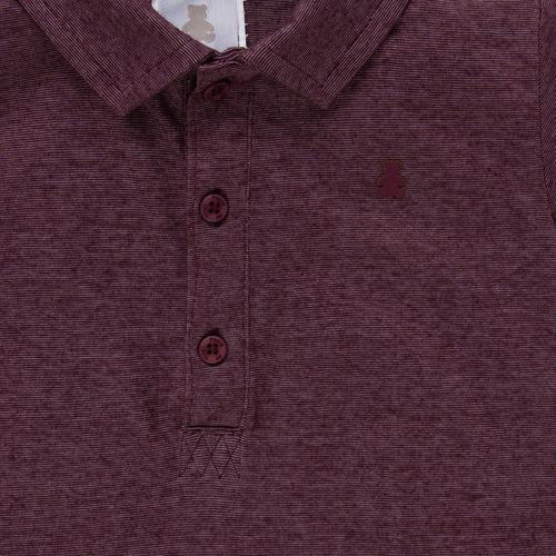 Camiseta Polo de Bebê Masculina Manga Curta Malha Rocket - UVA