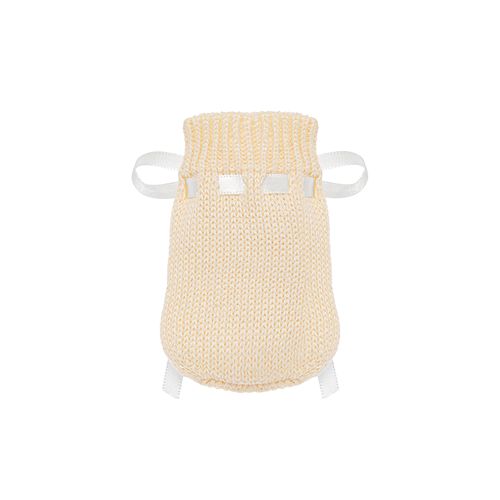 Luvinha de Bebê Tricot - AMARELO