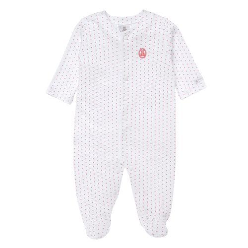 Macacão de Bebê Feminino Longo Algodão Egípcio Poás - ROSE