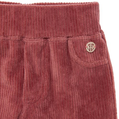 Legging de Bebê Feminina Plush Cotelê - ROSE