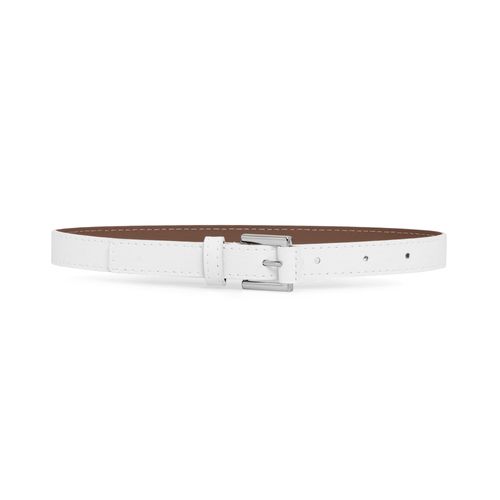Cinto Social de Bebê Masculino Liso - BRANCO
