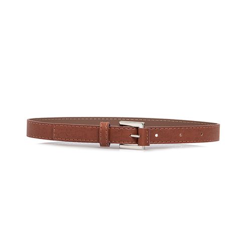 Cinto Social de Bebê Masculino Liso - MARROM