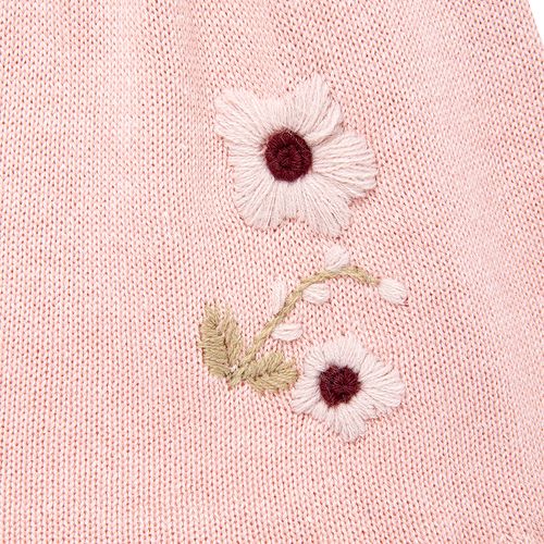 Saída de Maternidade Feminina Garden - ROSA MESCLA