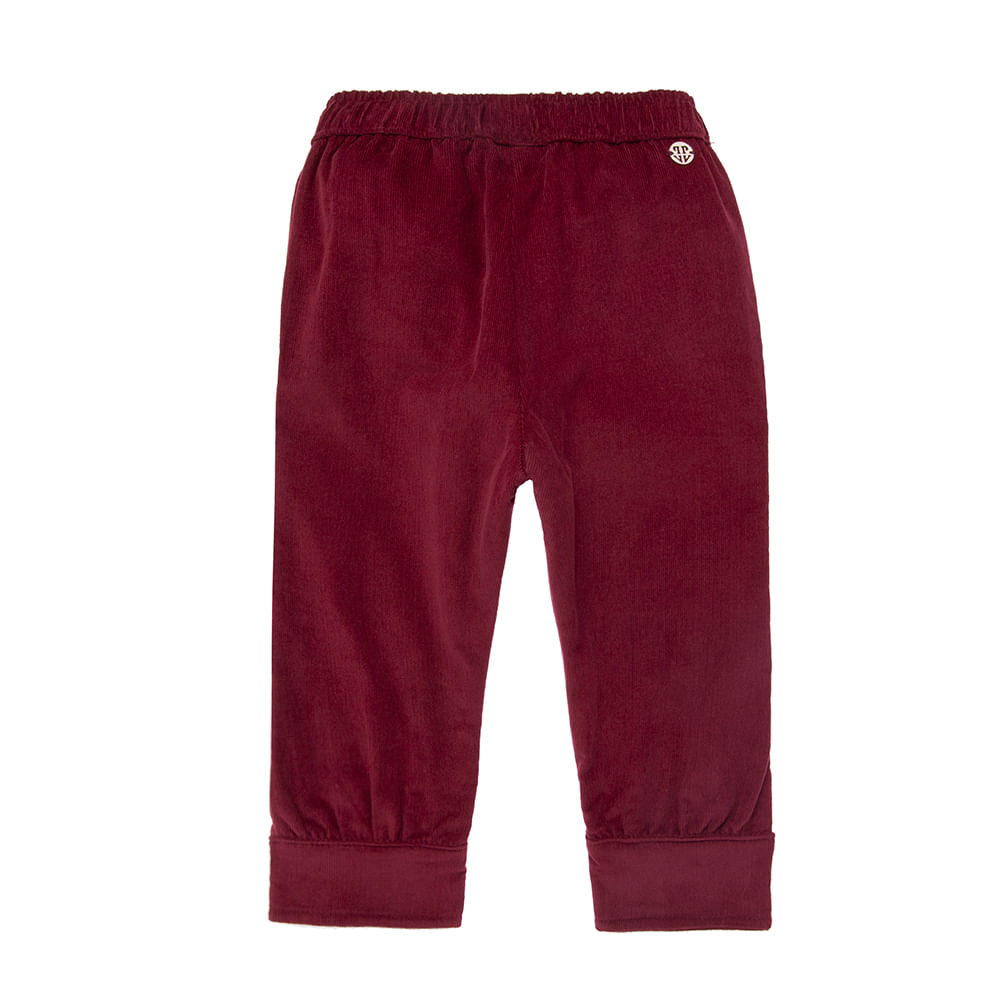 Calça de hot sale veludo para bebe