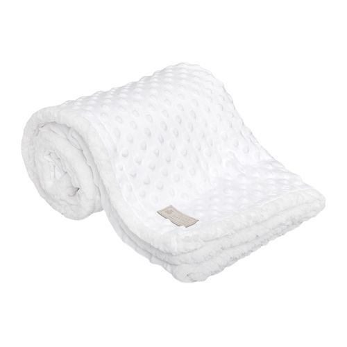 Cobertor de Bebê Double Sherpa - BRANCO