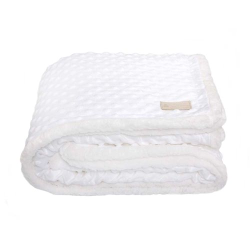 Cobertor de Bebê Double Sherpa - BRANCO
