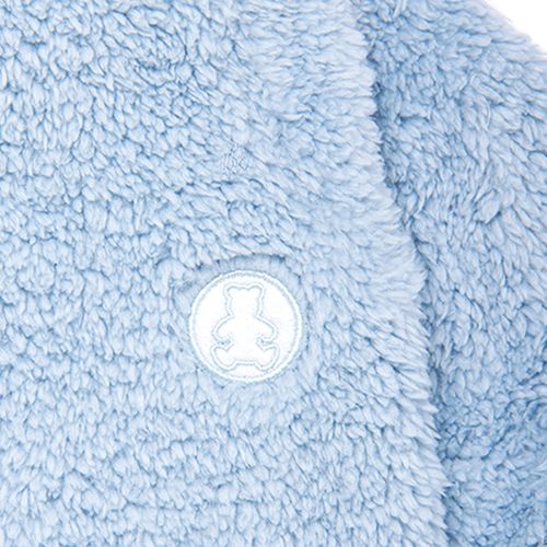 Macacão de Bebê Masculino Longo Ovelhinha - AZUL BEBE
