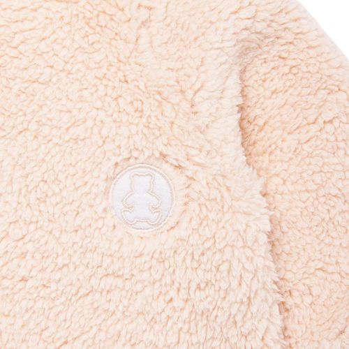 Macacão de Bebê Feminino Longo Ovelhinha - ROSA BEBE