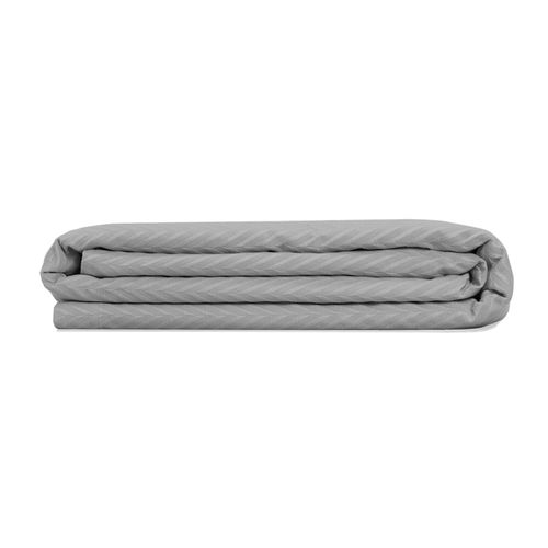 Colcha Casal Piquet Jacquard Calabria - CINZA