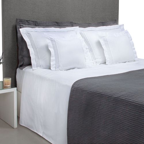 Jogo de Lençol Casal 400 Fios Percal Forli - BRANCO