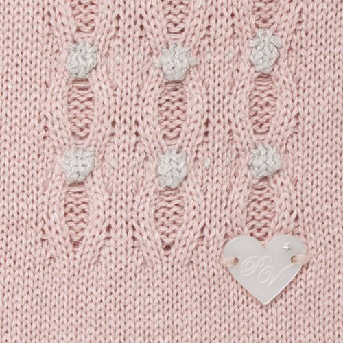 Conjunto de Saída de Maternidade Feminina Detalhe Losango - ROSE
